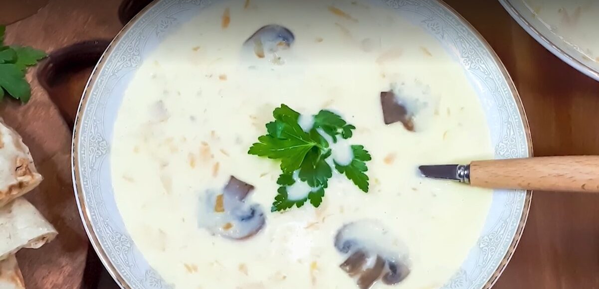 طرز تهیه سوپ شیر مقوی و خوشمزه | دستور پخت ساده و سریع در خانه