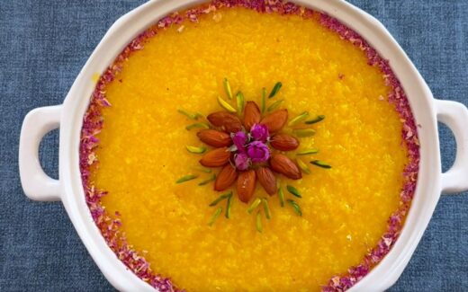 طرز تهیه شله زرد نذری اصیل و سنتی؛ همان طعم نذری های قدیمی